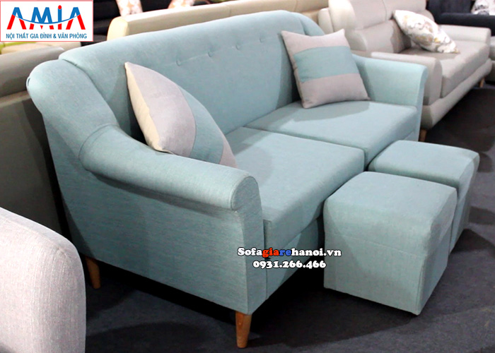 Hình ảnh Ghế sofa văng giá rẻ thiết kế hiện đại 2 chỗ nhỏ xinh