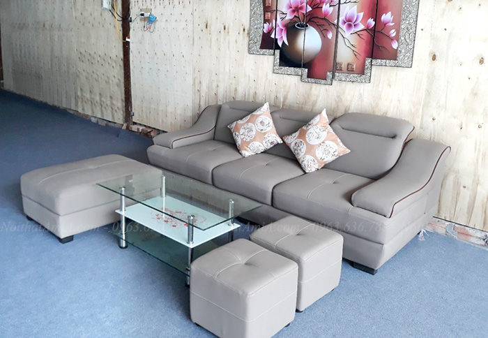 Hình ảnh Bộ ghế sofa văng đẹp hiện đại giá rẻ tại Hà Nội