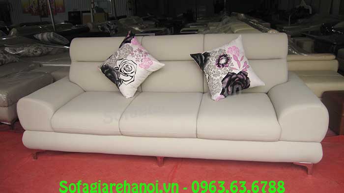 Hình ảnh mẫu ghế sofa văng da 3 chỗ đẹp hiện đại và sang trọng