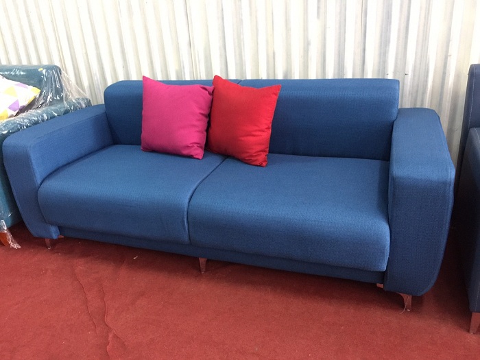 Hình ảnh cho mẫu ghế sofa văng mini đẹp hiện đại cho không gian phòng khách căn hộ chung cư