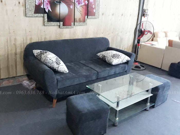 Hình ảnh Ghế sofa văng nhỏ đẹp hiện đại, trẻ trung cho căn phòng đẹp