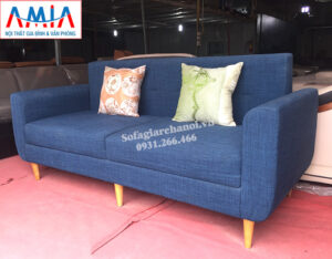 Hình ảnh Ghế sofa văng nỉ đẹp thiết kế hiện đại 2 chỗ nhỏ xinh