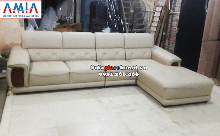 Hình ảnh sofa da cho phòng khách lớn giá rẻ tại Xưởng sản xuất sofa AmiA