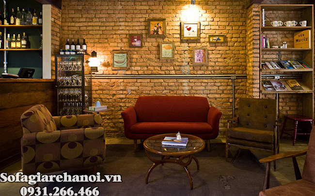 Hình ảnh ghế sofa cafe đẹp tại Hà Nội