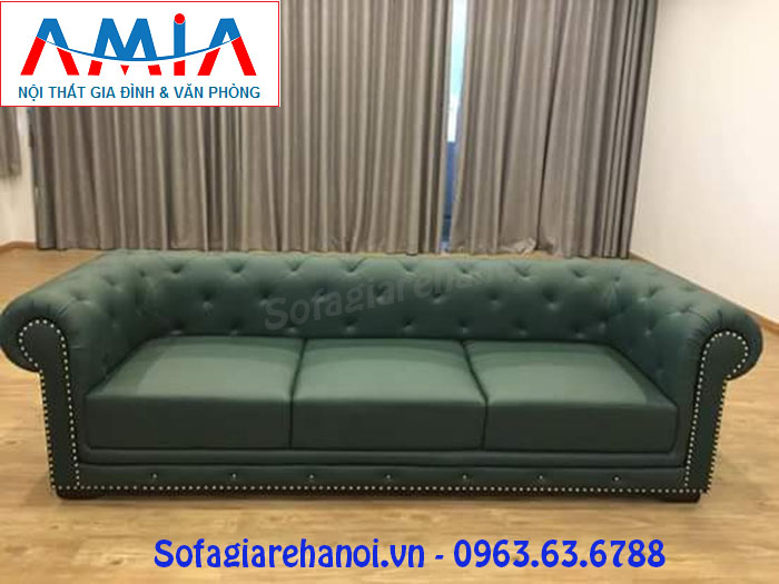 Hình ảnh cho ghế sofa văng da đẹp tại Nội thất AmiA