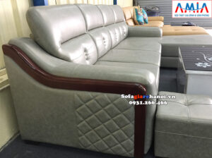 Hình ảnh ghế sofa da đẹp cho nhà rộng, phòng khách lớn