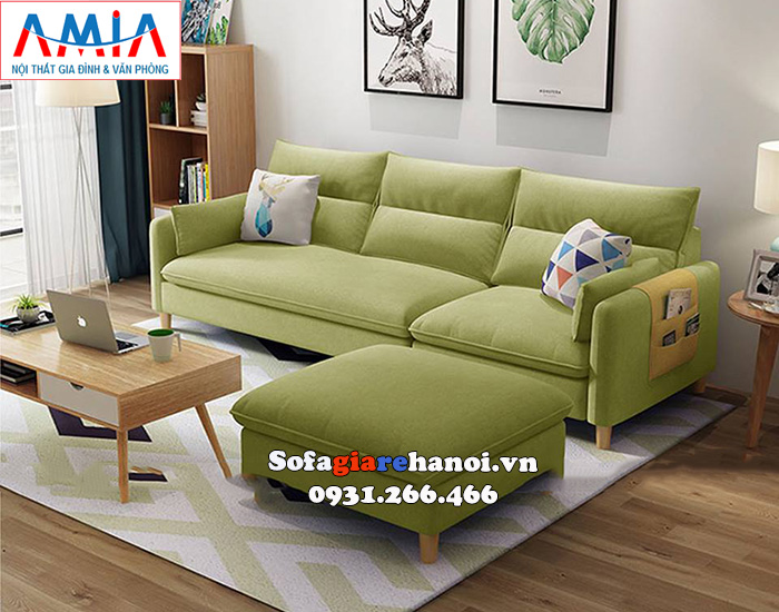 Hình ảnh Mẫu ghế sofa màu xanh là xu hướng màu hot