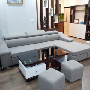 Hình ảnh Ghế sofa nỉ chữ L đẹp hiện đại và sang trọng