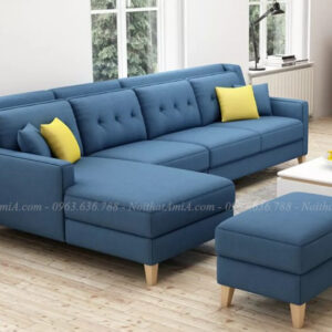 Hình ảnh mẫu ghế sofa nỉ phòng khách đẹp cho không gian ngôi nhà Việt