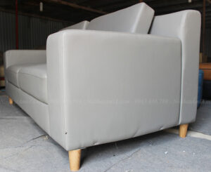 Hình ảnh Mẫu ghế sofa văng đẹp Hà Nội thiết kế 2 chỗ nhỏ xinh