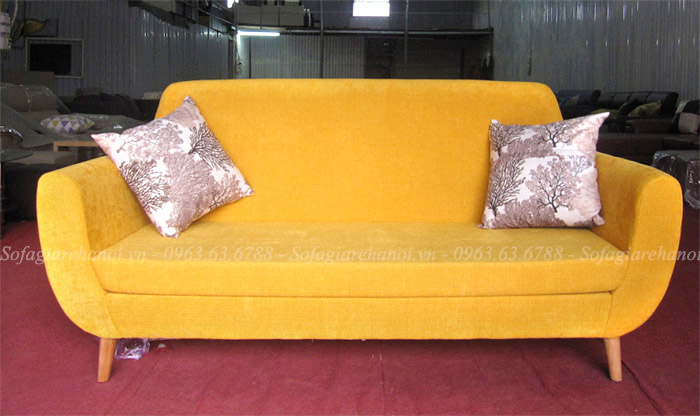 Hình ảnh Mẫu sofa văng nhỏ xinh cho không gian phòng khách nhỏ, nhà nhỏ