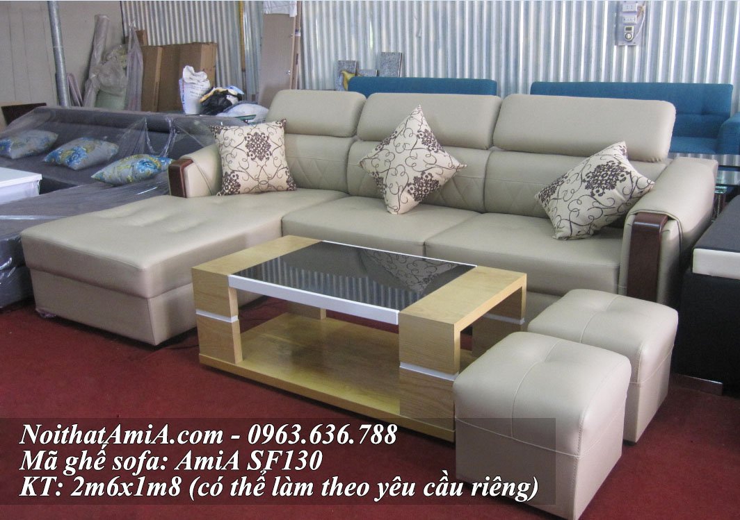 Mua ghe sofa da ma 130 tai kho so 1 ngo 300 nguyen xien Ha Noi