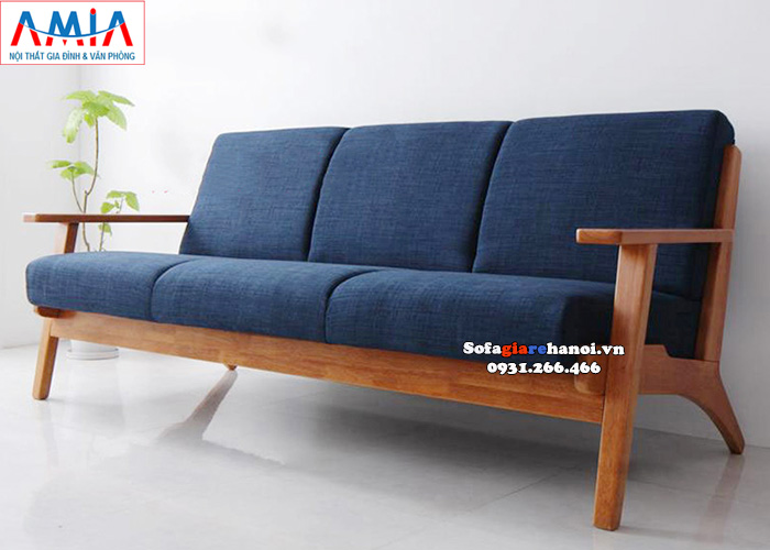 Hình ảnh ghế sofa văng gỗ giá rẻ cho phòng khách nhỏ, nhà nhỏ, nhà chung cư