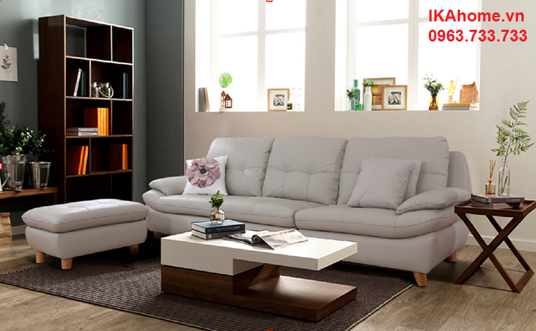 Hình ảnh cho mẫu sofa giá rẻ Hà Nội với thiết kế nhỏ gọn cho căn phòng khách nhỏ