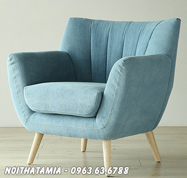 Hình ảnh Ghế sofa cafe đẹp thiết kế kiểu sofa đơn nhỏ xinh