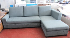 Hình ảnh Sofa chữ L chất liệu nỉ đẹp hiện đại giá rẻ tại Hà Nội