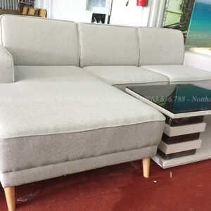 Hình ảnh Sofa chữ L nỉ đẹp hiện đại chụp tại Nội thất AmiA