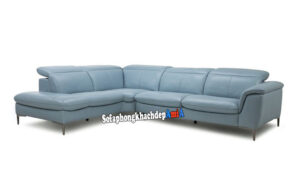 Hình ảnh Sofa da đẹp cho phòng khách cao cấp chất liệu da nhập khẩu Malaysia