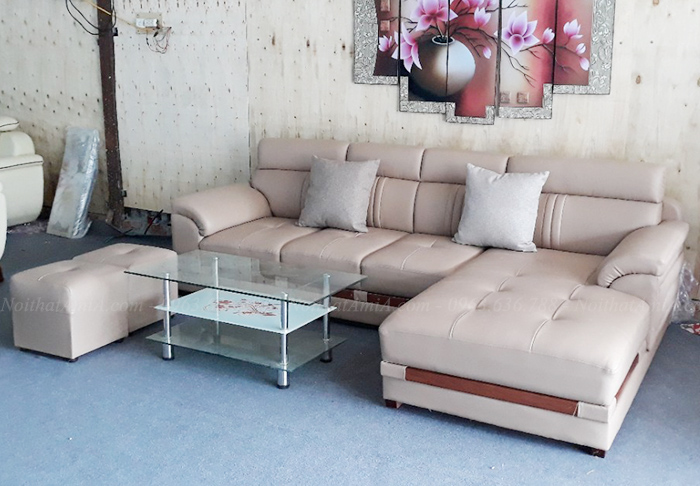 Hình ảnh Ghế sofa da đẹp cho phòng khách thật đẳng cấp và thời thượng