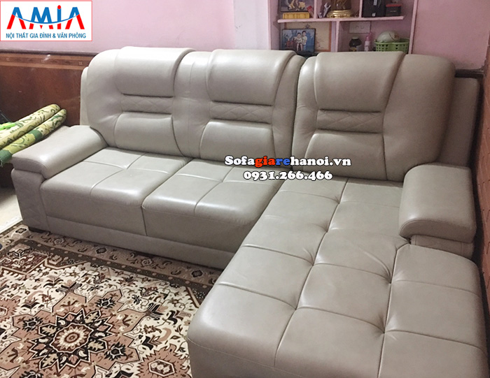 Hình ảnh Sofa da đẹp giá rẻ cho phòng khách lớn cao cấp