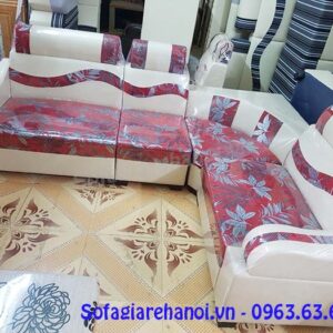 Hình ảnh mẫu ghế sofa da góc giá rẻ da pha nỉ đẹp hiện đại và sang trọng