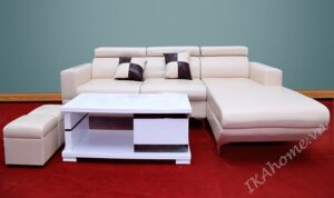 sofa da phong khach tinh te lich lam