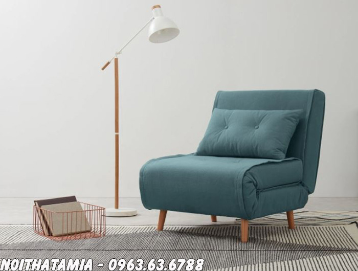 Hình ảnh Sofa đơn trong phòng ngủ nhỏ gia đình