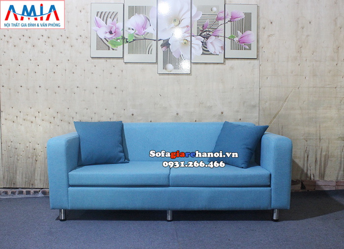 Hình ảnh Sofa giá rẻ cho nhà chung cư thiết kế dạng sofa văng nỉ nhỏ 2 chỗ