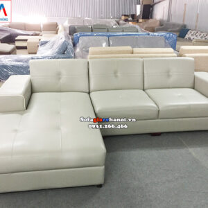 Hình ảnh Sofa giá rẻ cho nhà có trẻ nhỏ thiết kế hình L 3 chỗ tiện lợi