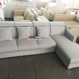 Hình ảnh Sofa góc nỉ giá rẻ đẹp hiện đại cho phòng khách đẹp