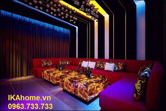 Hình ảnh ghế sofa karaoke đẹp giá rẻ tại Hà Nội