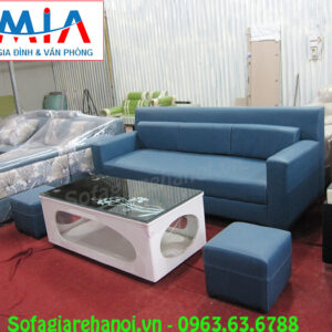 Hình ảnh sofa da nhỏ đẹp hiện đại và sang trọng với chất