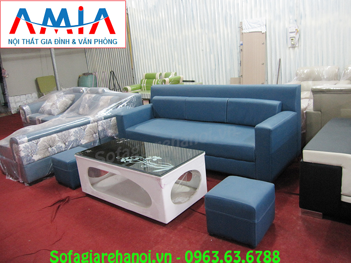 Hình ảnh sofa da nhỏ đẹp hiện đại và sang trọng với chất