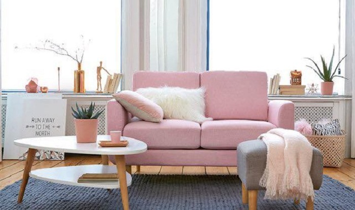 Hình ảnh cho sofa nhỏ xinh đẹp mê ly trong không gian phòng khách đẹp