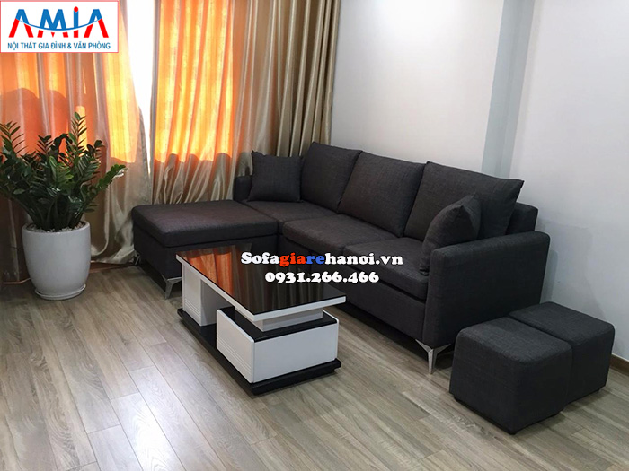 Hình ảnh Ghế sofa nỉ đẹp giá rẻ cho chung cư hiện đại