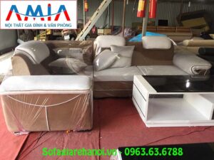 Hình ảnh mẫu ghế sofa góc nỉ đẹp hiện đại và sang trọng