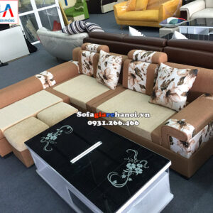 Hình ảnh Sofa nỉ góc đẹp cho phong khách hiện đại nhà phố, nhà chung cư