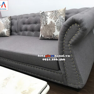 Hình ảnh sofa nỉ nhỏ kê cửa hàng quần áo thời trang, shop quần áo đẹp