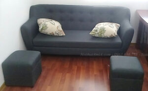 Hình ảnh Ghế sofa văng nỉ đẹp hiện đại giá rẻ tại Hà Nội