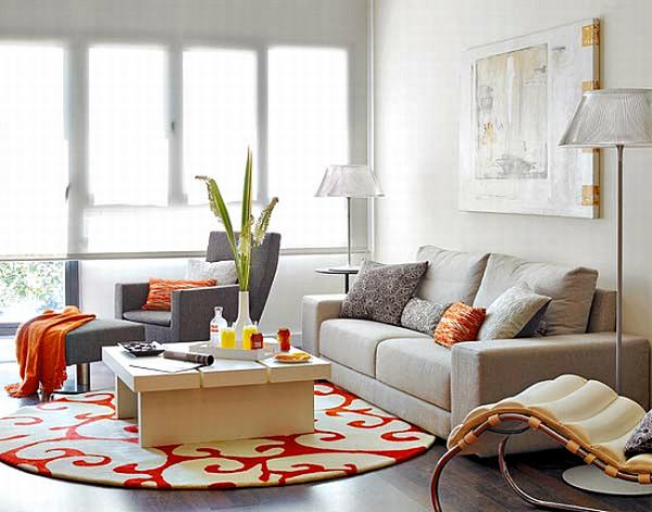 Hình ảnh cho ghế sofa nỉ cho phòng khách nhỏ với thiết kế dạng sofa văng