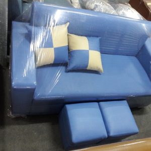 Sofa văng cỡ nhỏ mầu xanh dương