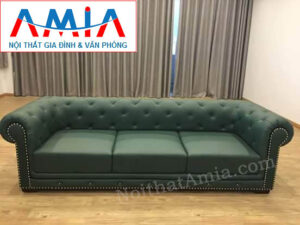 Hình ảnh cho mẫu ghế sofa văng da 3 chỗ hiện đại phù hợp với các không gian căn phòng đẹp