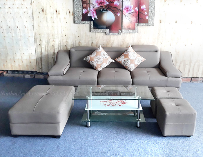 Hình ảnh Mẫu ghế sofa văng đẹp được chụp tại Tổng kho Nội thất AmiA