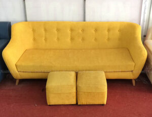 Hình ảnh Sofa văng đẹp giá rẻ tại Hà Nội với ảnh chụp thực tế tại Tổng kho Nội thất AmiA Hà Nội