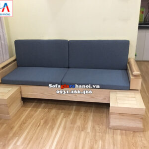 Hình ảnh Sofa văng gỗ cho phòng khách nhỏ, nhà nhỏ, chung cư nhỏ mini