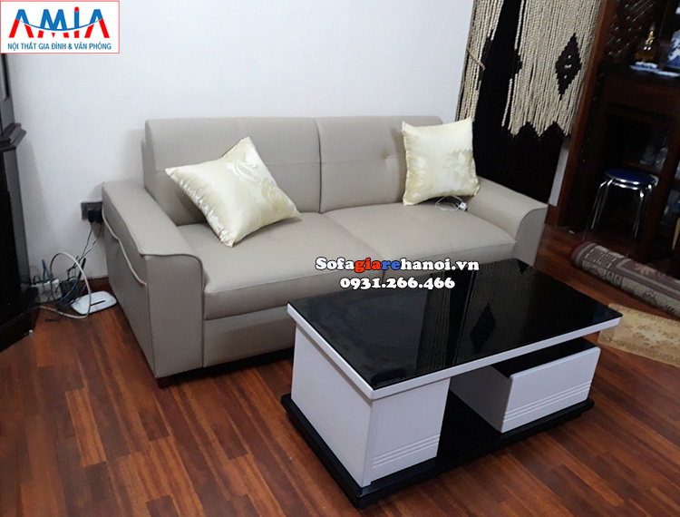 Hình ảnh Ghế sofa văng nhỏ giá rẻ Hà Nội cho phòng khách nhỏ xinh