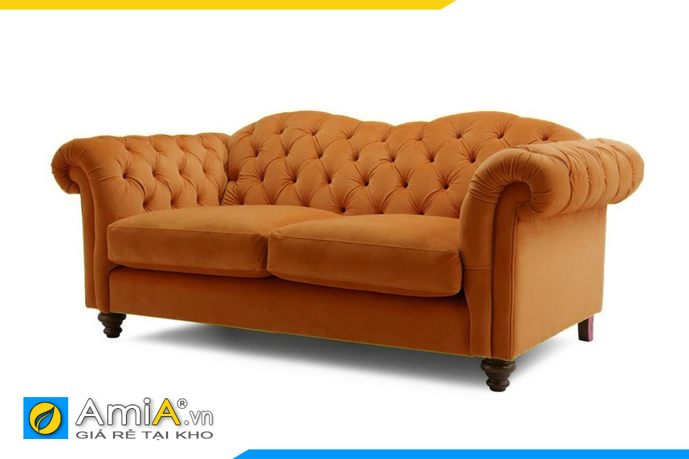 hình ảnh sofa văng nỉ tân cổ điển đẹp