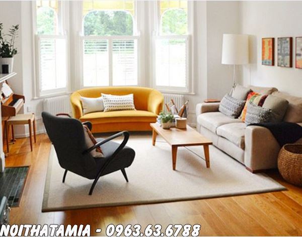 Hình ảnh Sofa phòng ngủ với nhiều kích cỡ lựa chọn