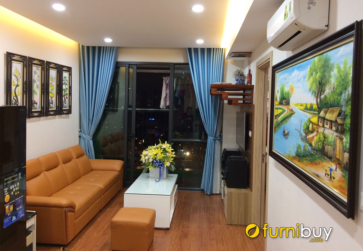 hinh anh 2 buc tranh dep treo phong khach chung cu